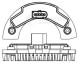 Резистор электровентилятора отопителя для автомобилей Volvo FH12 (93-)/FM12 (98-)