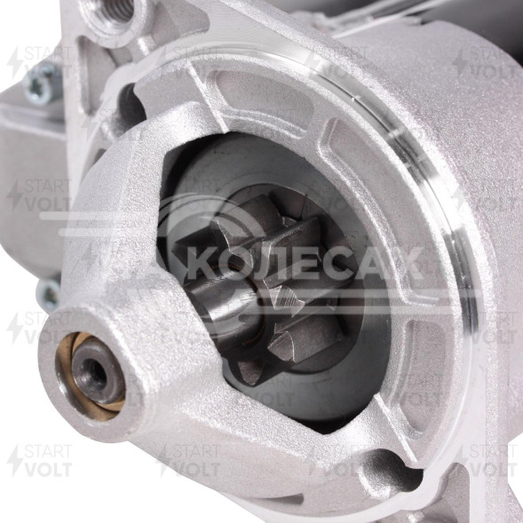 Стартер для автомобилей Hyundai Accent (99-) 1.3i/1.5i/Getz (05-) 1.4i AT 1,1кВт