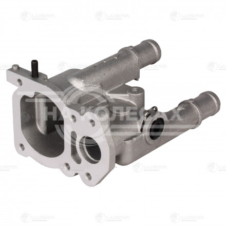Корпус термостата для автомобилей Opel Astra J (10-)/Chevrolet Cruze (09-)/Aveo T300 (11-) (алюминиевый)