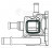 Корпус термостата для автомобилей Opel Astra J (10-)/Chevrolet Cruze (09-)/Aveo T300 (11-) (алюминиевый)