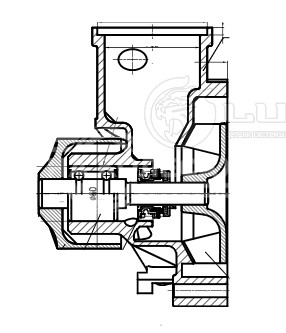Насос водяной для автомобилей Subaru Impreza (92-)/Forester (02-) 1.6i/1.8i/2.0i/2.5i