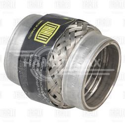 Виброкомпенсатор выхлопной трубы (Гофра) 70x100 InterLock (нержавеющая сталь)