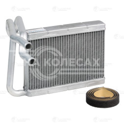 Радиатор отопителя для автомобилей Лада 4x4 FL (19-) алюминиевый