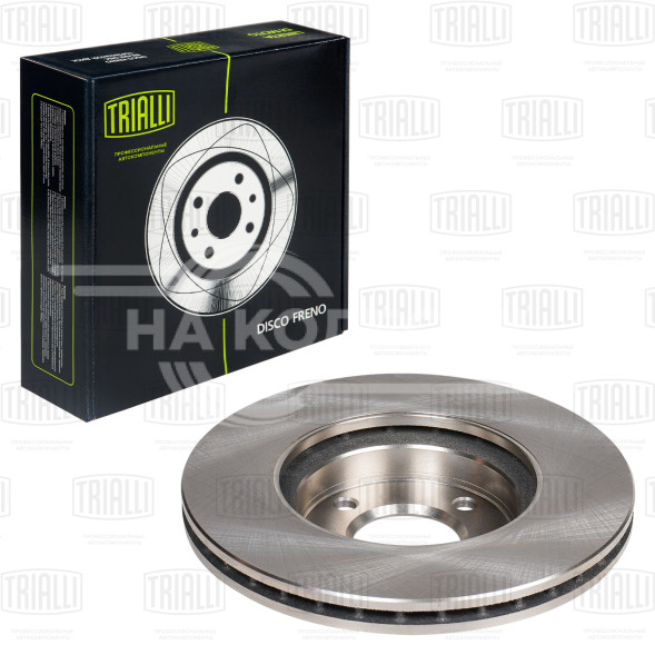 Диск тормозной передний для автомобилей Hyundai Accent III (05-) / Verna (06-) / Kia Rio II (05-)