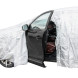Чехол-тент на автомобиль защитный, XL(510*195*150см) молния для двери, универсал., серый