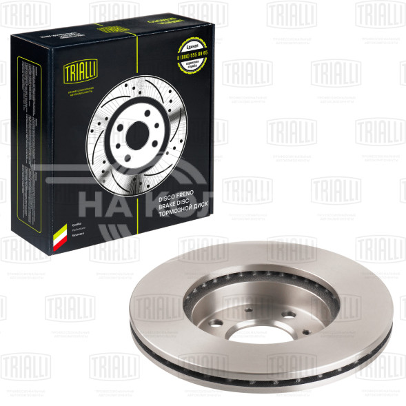 Диск тормозной передний для автомобилей Honda Civic V-VI (91-) d=240