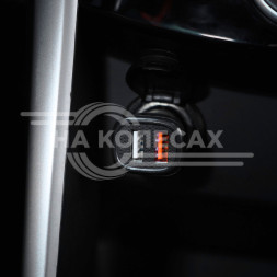 Адаптер автомобильный 2хUSB QC 3.0 + 2.1А 12/24В