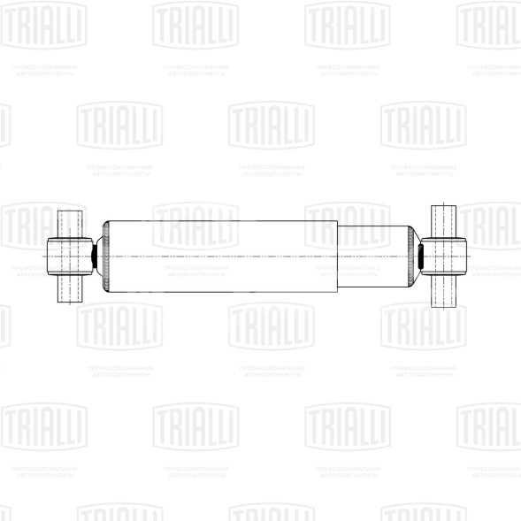 Амортизатор задний для автомобиля International 9900 (04-)/8500/8600 (03-) (369/572 16x100 16x90 O/O)