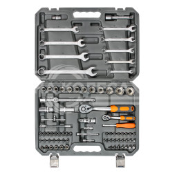 Набор инструментов универсальный 82пр. (головки 1/2&quot;, 1/4&quot;) кейс