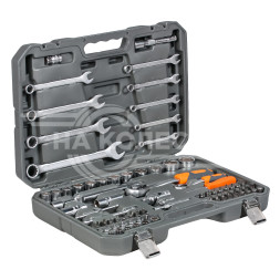 Набор инструментов универсальный 82пр. (головки 1/2&quot;, 1/4&quot;) кейс