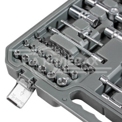 Набор инструментов универсальный 82пр. (головки 1/2&quot;, 1/4&quot;) кейс