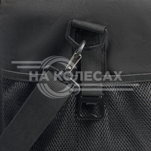 Сумка-холодильник (термосумка) PRO, 36л, 44*33*25см, водонепр., чер./сер.