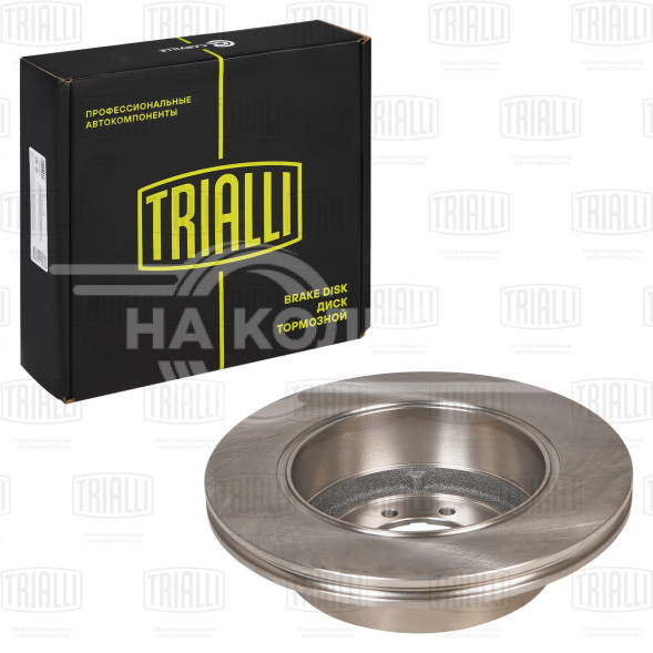 Диск тормозной задний для автомобилей Iveco Daily I-VI (99-) d=289