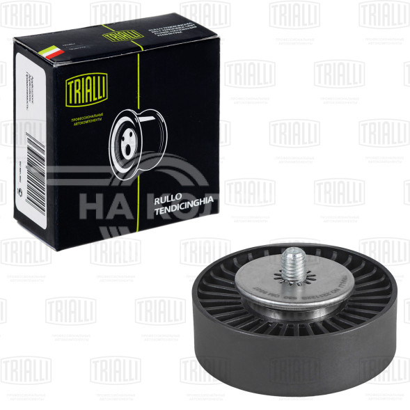 Ролик приводного ремня для автомобилей УАЗ Патриот (2016-) (ЗМЗ 409) / BMW 5 E60 (03-)/X5 E70 (06-) 2.5i/3.0i [N52; N53] (опорный) (под ремень 6PK)