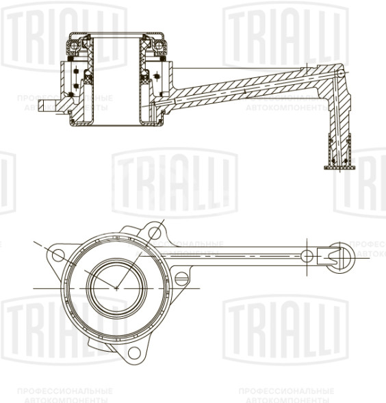 Муфта выключения сцепления для автомобилей VW Tiguan (07-) 1.4 TSI