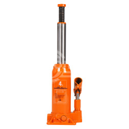 Домкрат бутылочный 4т 195-380мм, кейс