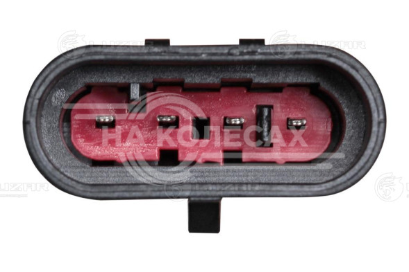 Кран отопителя электрический для автомобилей ГАЗель Next (бессальниковая конструкция)