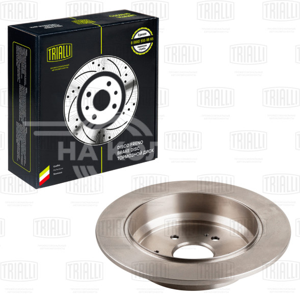 Диск тормозной задний для автомобилей Honda CR-V (01-) d=305