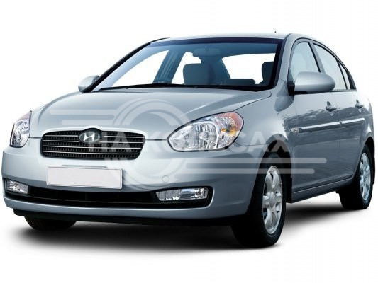 Внешние ремонтные пороги Hyundai Verna 2