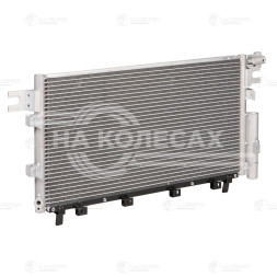 Радиатор кондиционера для автомобилей Hover H5 (10-) 2.4i (крепл. трубки сзади)