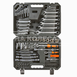 Набор инструментов универсальный 76пр. (головки 1/2&quot;, 1/4&quot;) кейс