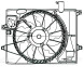 Электровентилятор охлаждения для автомобилей Elantra (AD) (15-) (с кожухом и резистором)