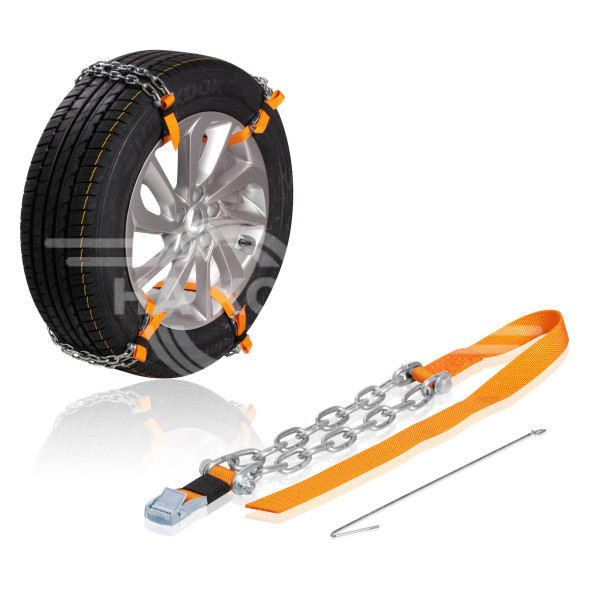 Цепи (браслеты) противоскольжения для лег.авто (колёса 165-205 мм), к-т 6 шт.