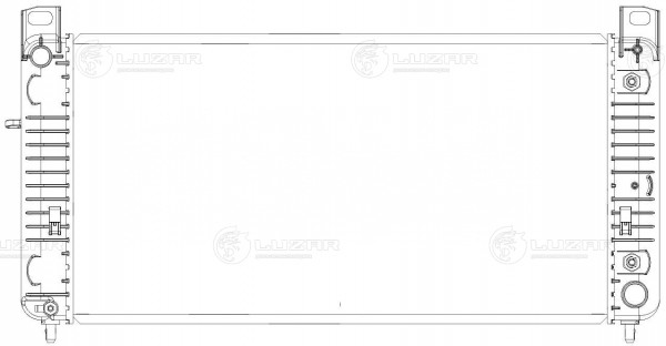 Радиатор охлаждения для автомобилей Cadillac Escalade (01-)/(06-)/Chevrolet Tahoe (99-)/(06-) AT