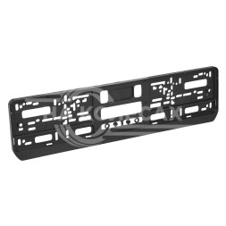 Рамка под номерной знак без надписи, односоставная