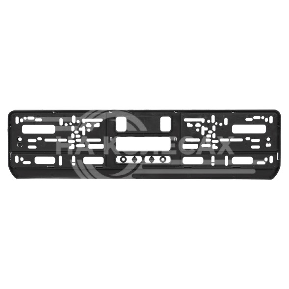 Рамка под номерной знак без надписи, односоставная