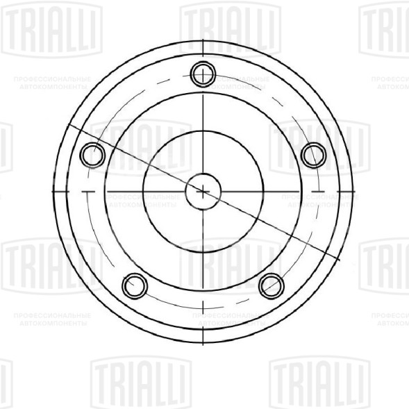 Ролик ГРМ для автомобилей VW Transporter T4 (90-) 2.4i (опор.) (CM 5312)