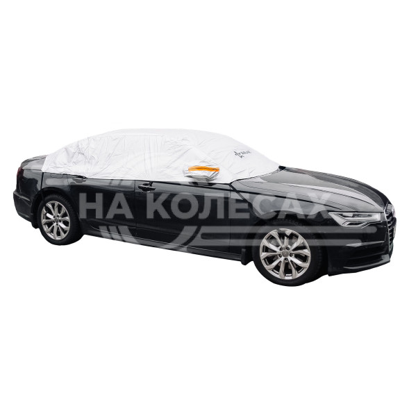 Чехол-тент на крышу и окна автомобиля, защитный (259*140*56 см) универсал., серый