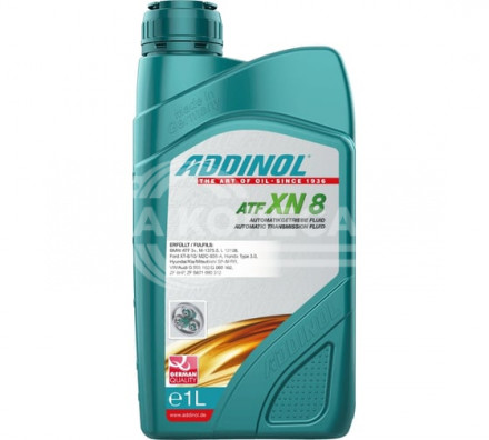Трансмиссионное масло для АКПП ADDINOL ATF XN 8
