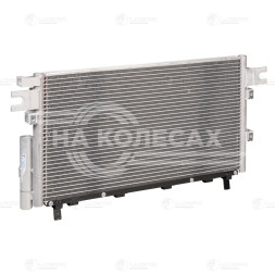 Радиатор кондиционера для автомобилей Hover H5 (10-) 2.4i (крепл. трубки с торца)