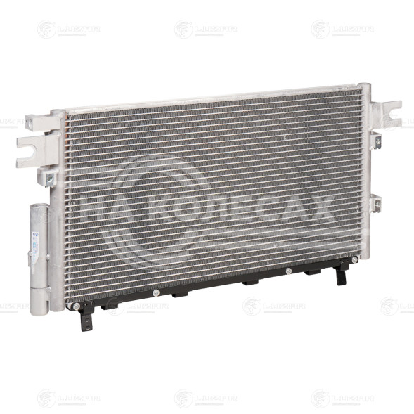 Радиатор кондиционера для автомобилей Hover H5 (10-) 2.4i (крепл. трубки с торца)