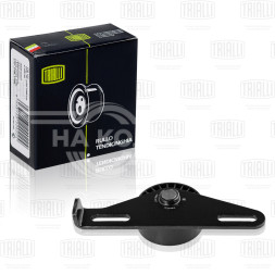 Ролик приводного ремня для автомобилей Лада Largus (12-)/Renault Logan (04-) 1.4i/1.6i (с ГУР без кондиционера) (натяжной) с кронштейном