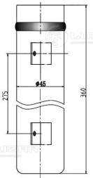 Ресивер-осушитель кондиционера для автомобилей A (W169) (04-)/B (W245) (05-)