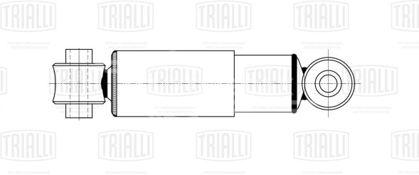 Амортизатор полуприцепа, для прицепа SAF (278/413 70х75 20х78 20х68 О/О)