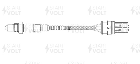 Датчик киcлорода для автомобилей Mercedes-Benz E W211 (02-) 2.6i-5.5i/M W164 (05-) 5.0i после катализатор левый