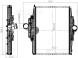 ОНВ (радиатор интеркулера) для автомобилей КАМАЗ 5490/Mercedes-Benz Axor (01-)