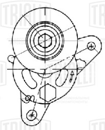 Ролик приводного ремня для автомобилей Mitsubishi Lancer X (07-)/Outlander (12-)/ASX (10-) 1.8i/2.0i/2.4i [4B; 4J] с натяжным механизмом (70x30.5)