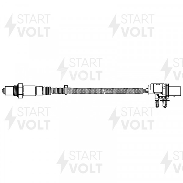 Датчик кислорода для автомобилей Suzuki SX4 (06-) 1.6i до катализатора (тип Bosch) 6 pin