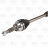 Привод передний правый для автомобилей Nissan Juke (10-) 1.6i CVT