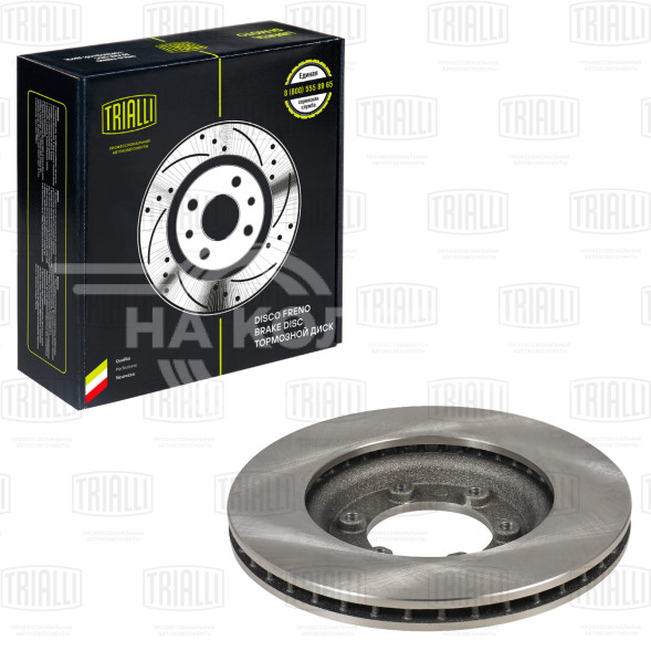 Диск тормозной передний для автомобилей SsangYong Korando (95-) / Musso (93-) / Rexton (02-) d=278