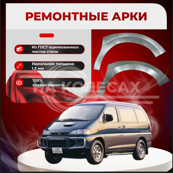 Передняя арка Mitsubishi Delica 4