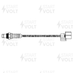 Датчик кислорода для автомобилей Honda Fit (01-)/Jazz (01-) 1.3i до катализатора