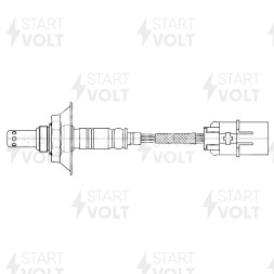Датчик кислорода для автомобилей Mitsubishi Outlander XL (06-) 3.0i до катализатора правый