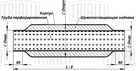 Стронгер 55400-83 с перфорированным внутренним узлом (алюминизированная сталь)