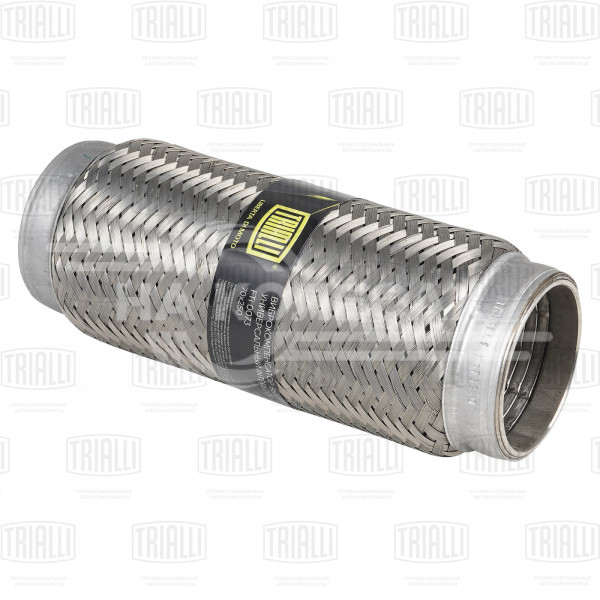 Виброкомпенсатор выхлопной трубы (Гофра) 70x250 InterLock (нержавеющая сталь)