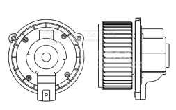 Электровентилятор отопителя для автомобилей Lifan Solano (10-)/X60 (12-)/Geely Emgrand EC7 (09-)